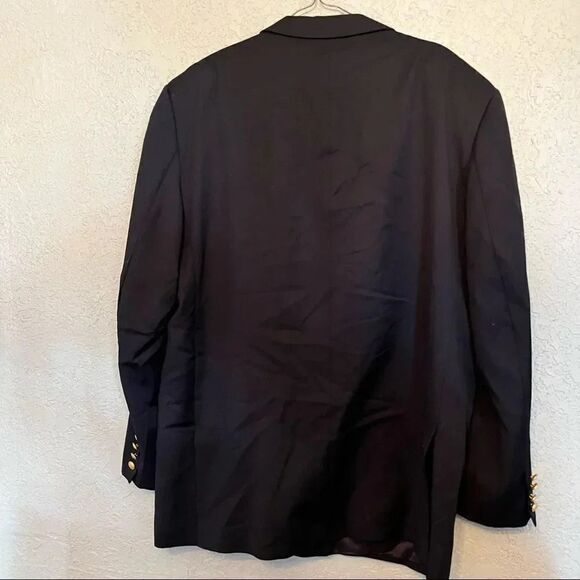 Oliver Grant Classic Fit Blazer Suit Jacket Navy Blue Size 60 - Picture 4 of 4